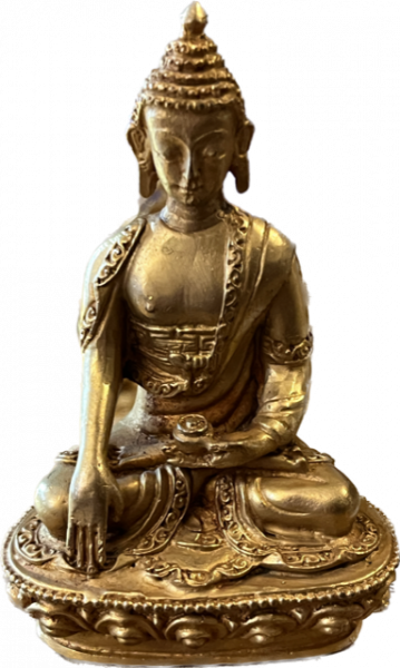 Buddha Sakyamuni 9 cm goldplated