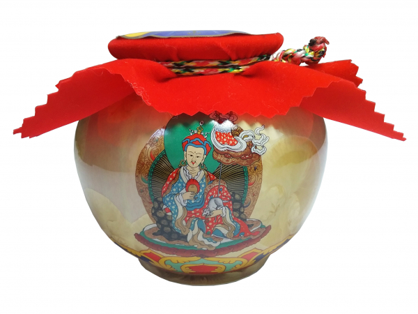 Guru Rinpoche Zambala Schatzvase