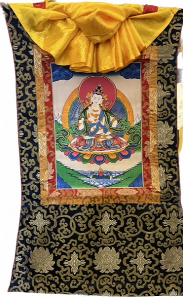 Hand Painted Vajrasattva Thangka