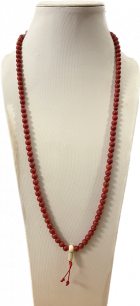 Red jasper Mala 108 Beads 8mm