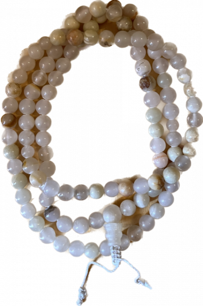 Moon Stone 108 Mala 8mm