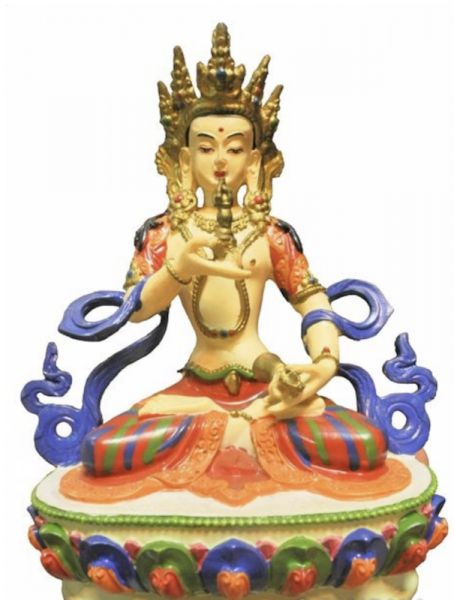 Vajrasattva handbemalt