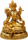 Green Tara Gold Plated