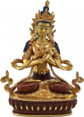 Vajradhara Statue 22 cm teilvergoldet