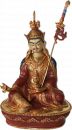 Padmasambhava statue 22 cm gold plated