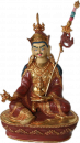 Padmasambhava statue 22 cm gold plated