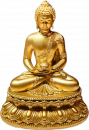 Amithaba gold plated 2,5 Inch