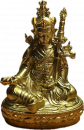 Padmasambhava Mini Statue vergoldet