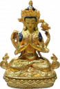 Avalokiteshvara /Chenresig Statue 10 cm mit Gesichtsbemalung