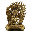 Vajrakilaya 37 cm full gold plated