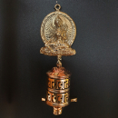 Prayer wheel with green tare