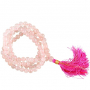 Rose quartz mala AA quality 108 pearls