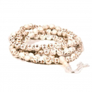 Mala bone 108 skull shaped beads + Guru bead