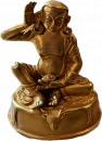 Milarepa Statue 3 Inch gold plated