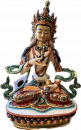 Handbemalte Vajrasattva Statue