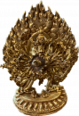 Kalachakra Statue 6 Inch gold plated