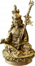 Padmasambhava Statue 4 Inch gold plated